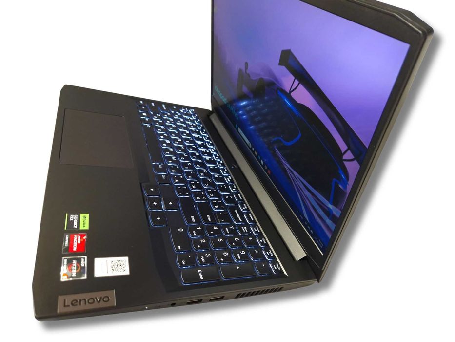 Lenovo Ideapad Gaming 3 15.6 IPS 144 Гц Ryzen 5 5500H 16/512 Гб SSD RTX 2050 4Гб Відмінний стан, Ігровий, Гарантія