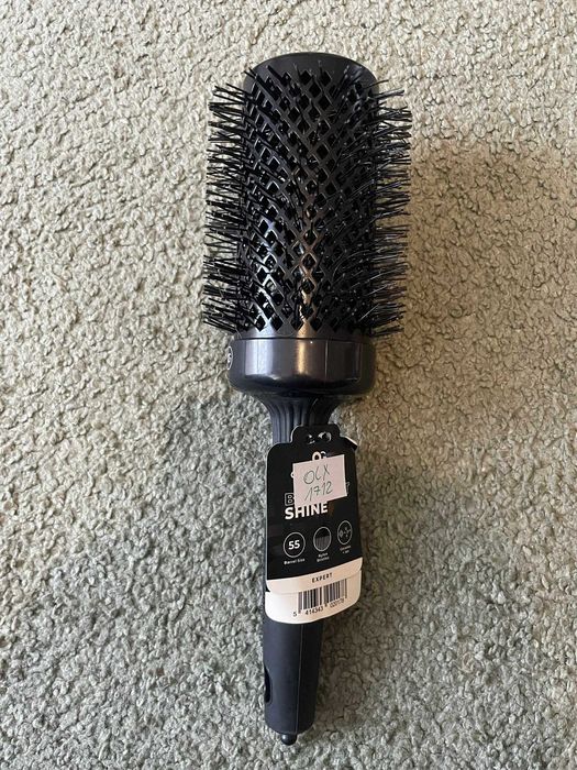 Olivia Garden Expert Blowout Shine Black szczotka  55mm 1712