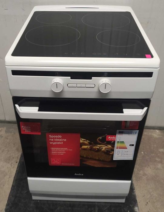 Kuchnia indukcyjna Amica 58IES3.322HTaDQ(W) Termoobieg OUTLET 10JG8