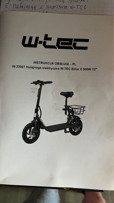 Hulajnoga elektryczna
