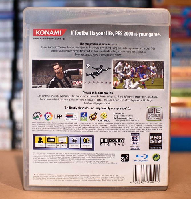 PS3 # Pes 2008 . . . .