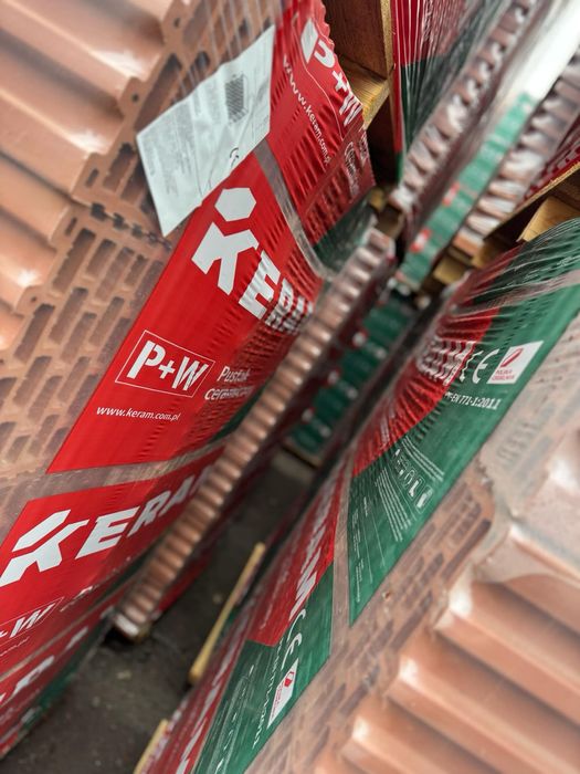 Pustak ceramiczny Porotherm 25 P+W okazja transport max