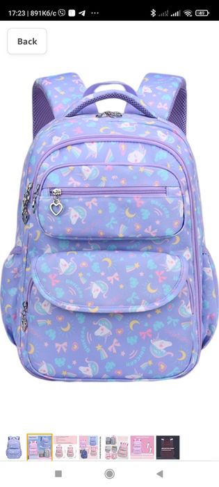 Рюкзак шкільний для дівчинки