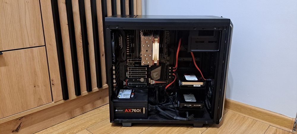 Komputer do gier filmów 64gb ram 2tb m2 aorus x399 Threadripper 1950x