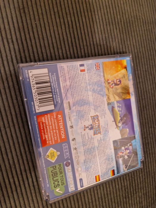 Sonic Adventure Dreamcast Gra PAL