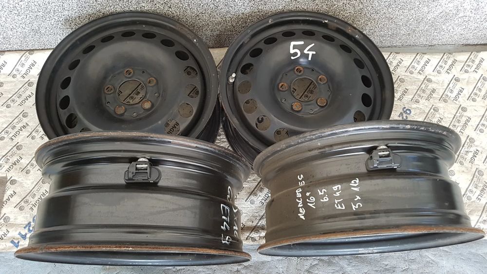 felgi czujniki tmps mercedes 5x112 et49 6,5jx16 mercedes a b c kalssa