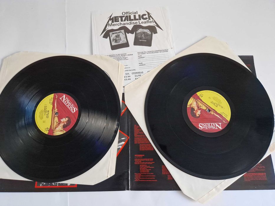 Metallica – Kill 'Em All  (2xLP 45 RPM, 1987)