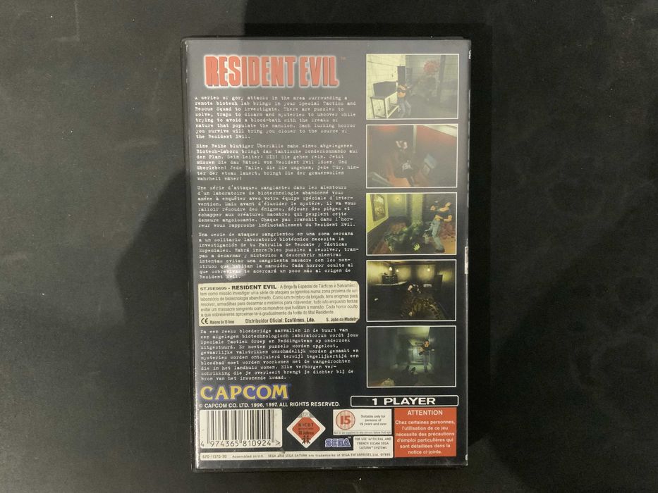 Sega Saturn - Resident Evil Original