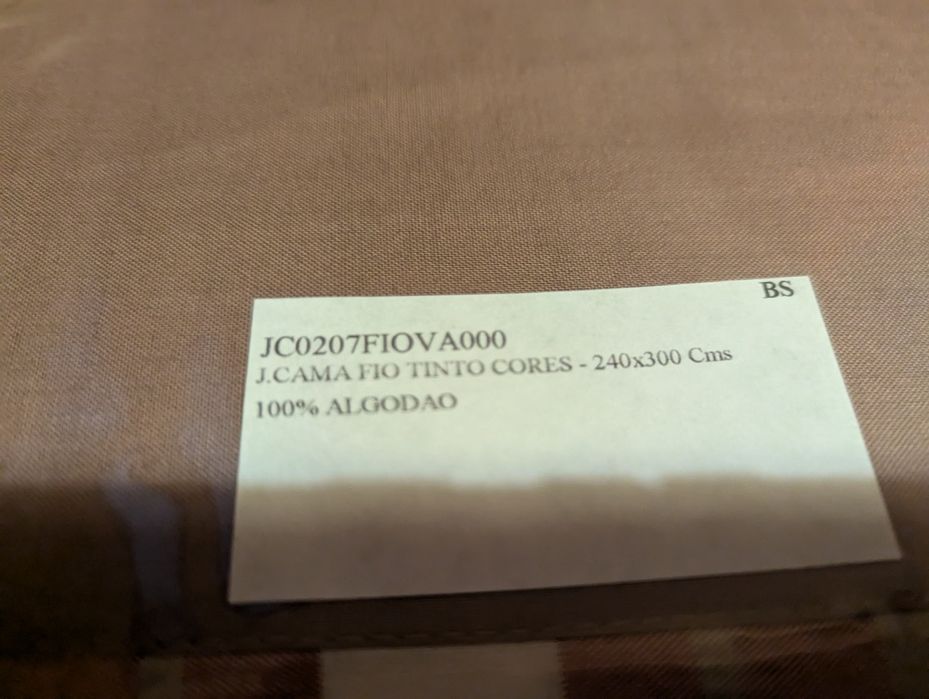 Lençol casal algodão