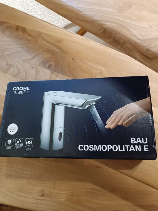 Bateria grohe bau cosmopolitan e