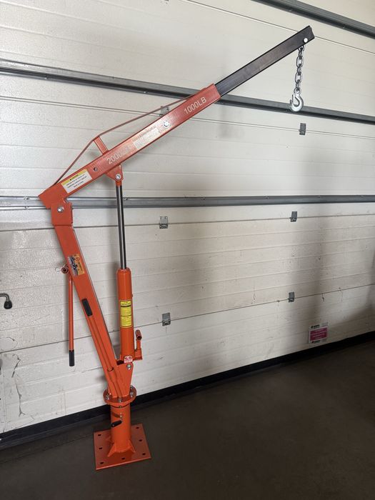 Grua rotativa para veiculos 900 kg