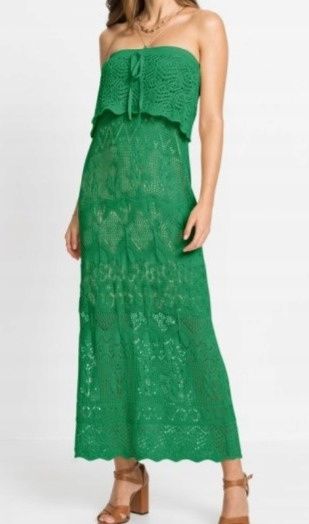 B.P.C sukienka pleciona dzianinowa bandeau ^48/50