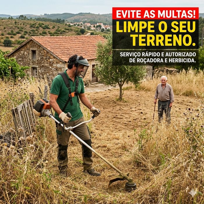 Limpeza de Terrenos, Lotes e Quintais em Santa Maria da Feira - Evite Coimas
