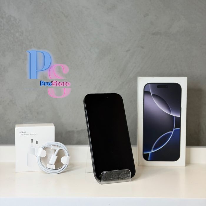 Apple iPhone 16 Pro 256GB Black Titanium | Bateria 99% | Sklep FV GW