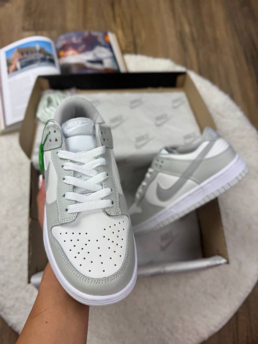 НОВИНКА! Nike SB Dunk Low White Grey 41 42 43 44 45