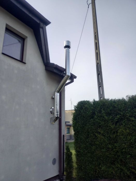 Wkłady kominowe z blachy kwasoodpornej 1.4404