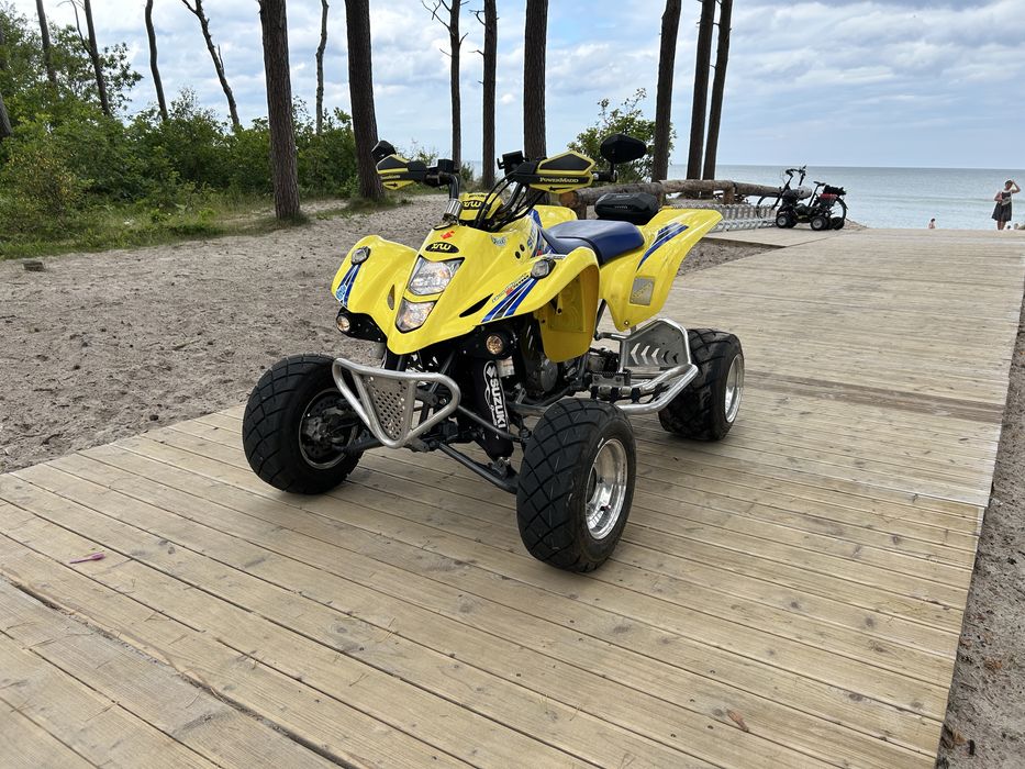 Suzuki ltz 400 homologacja OC, PT. 2 komplety kół.