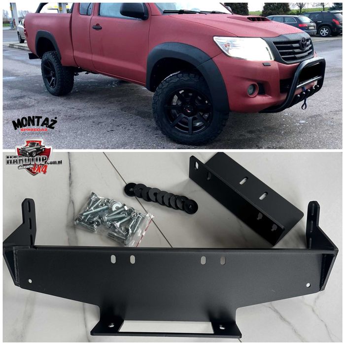 Płyta Montażowa pod wyciągarkę Wyciągarki - Toyota Hilux (2015+)