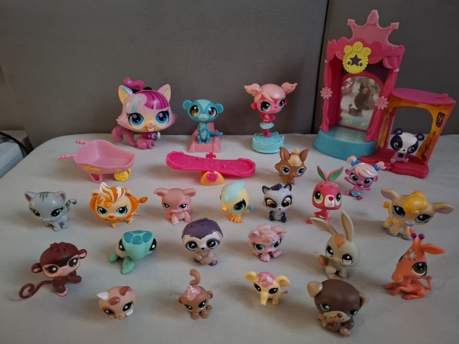 Duży zestaw figurki LPS Littlest Pet Shop