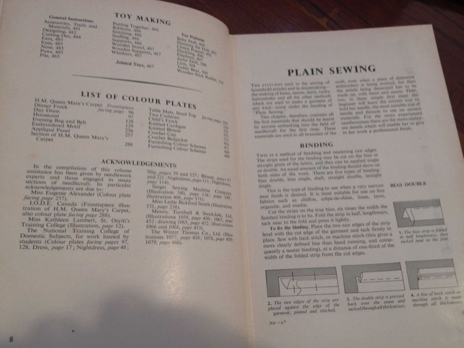 Odhams Encyclopaedia of Needlecraft illustrated