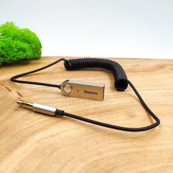 Bluetooth аудіо приймач Baseus BA01 AUX адаптер 3.5мм трансмітер