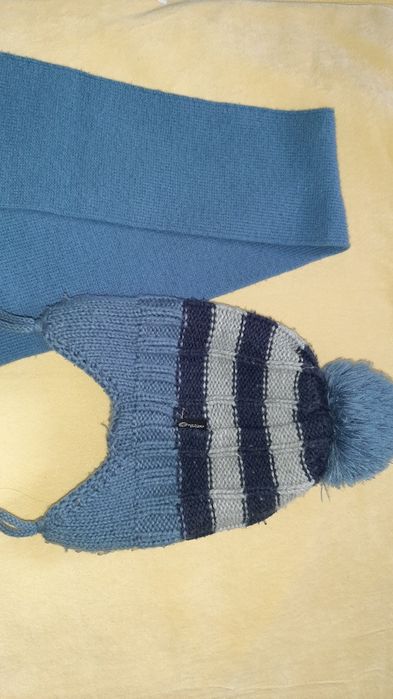 Зимова шапка для хлопчика