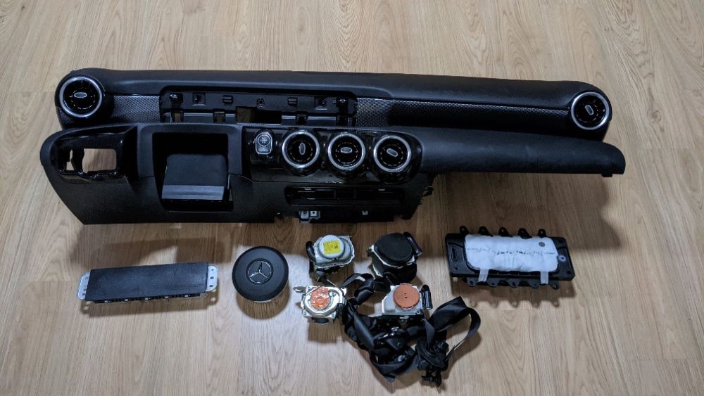 Conjunto Kit Airbags Tablier Mercedes Classe A W177 Original