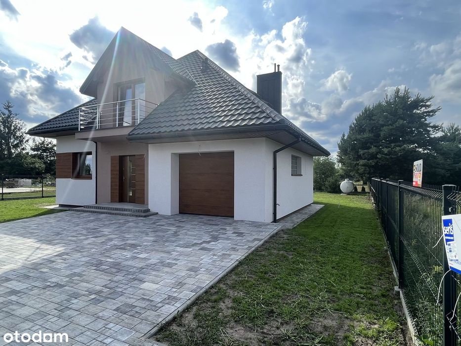Nowy komfortowy dom wolnostojący Krzaki Czaplinkowskie Góra Kalwarią