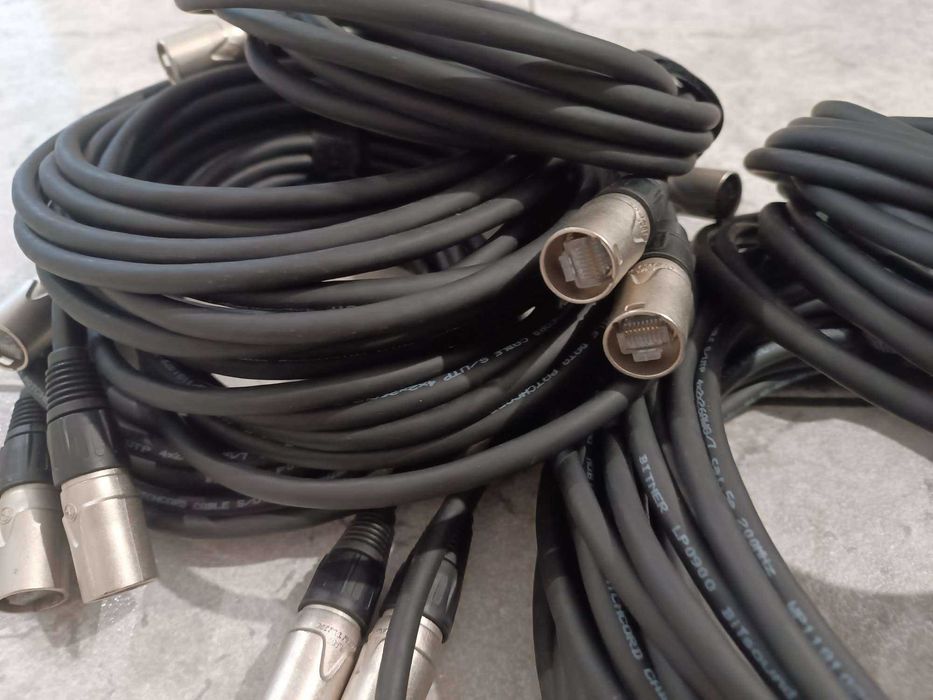 Przewód RJ45 Skrętka CAT 5e Kabel logiczny mobilny Neutrik Ethercon 5m