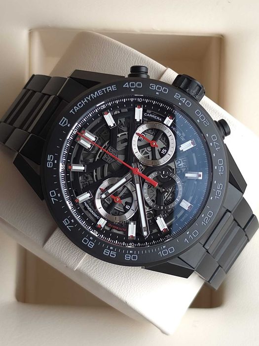 TAG Heuer Carrera Calibre Heuer 02 Ceramic 2022r. / Gwar. do 2027r.