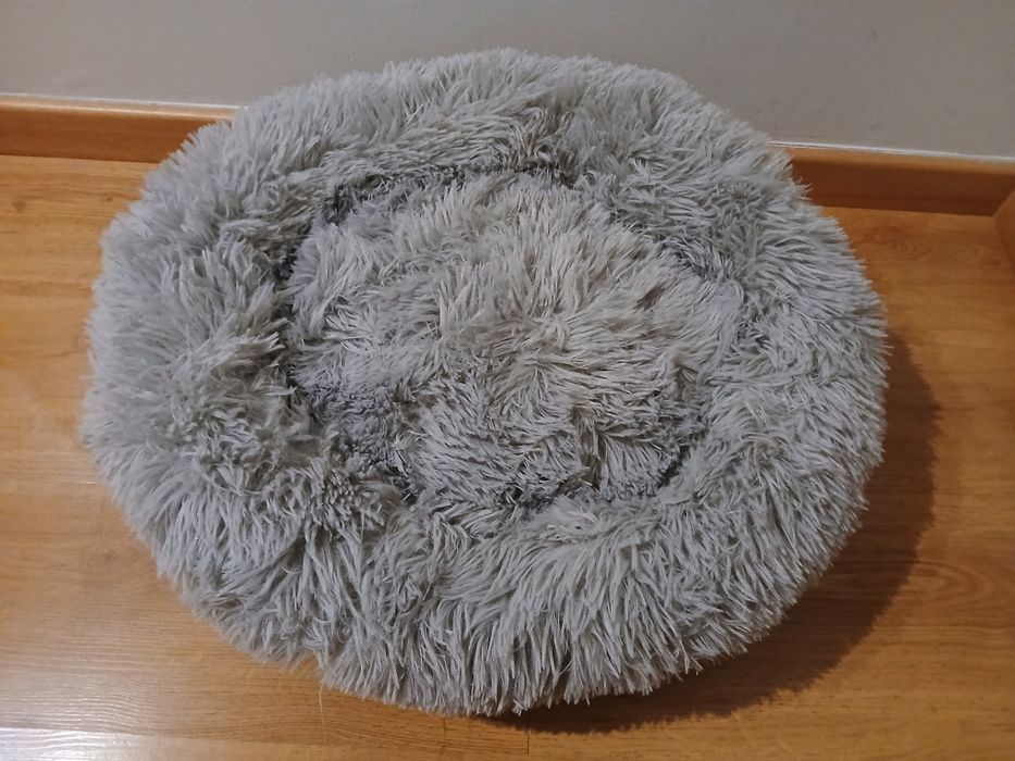 Cama felpuda e macia para animais