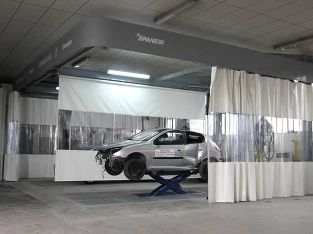 Шторы для автомийки, автосервісу, складу, гаражу