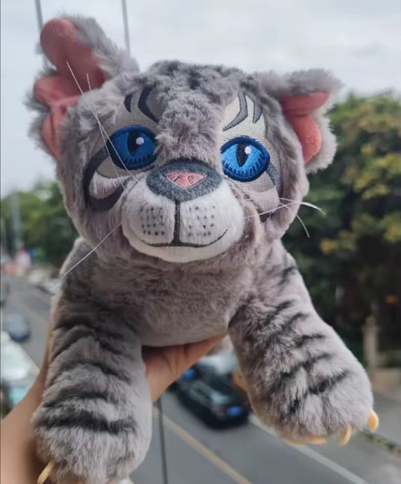 Коти вояки плюшевий Золошуб  Warrior cats