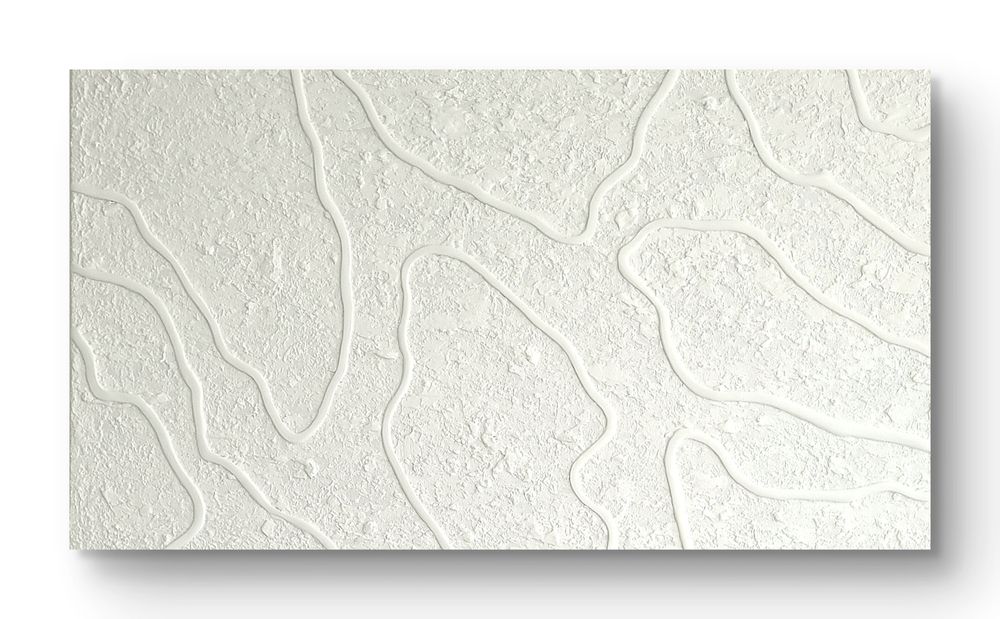 Obraz strukturalny biały 80x140cm