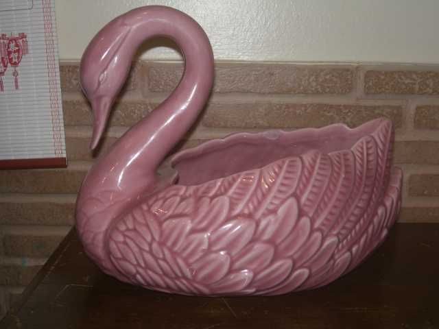 Pato centro de mesa em cerâmica