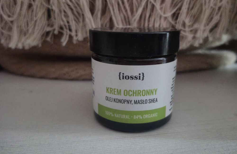 Iossi krem ochronny do twarzy olej konopny,  masło shea 60 ml