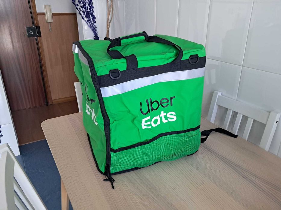 Mochila térmica Uber Eats, nova e nunca usada