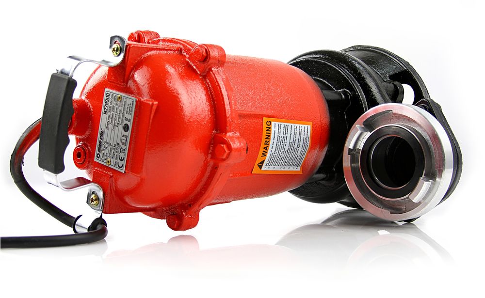 Pompa Do Szamba Wody Brudnej Czystej Szlamowa Wąż 60M Rozdrabniacz