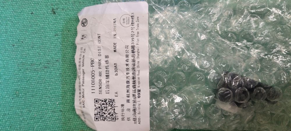 Czujnik parkowania MG4 electric Saic  nowy