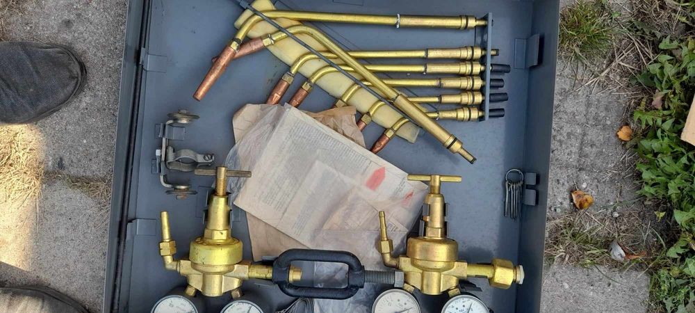 Zestaw do spawania czasy PRL