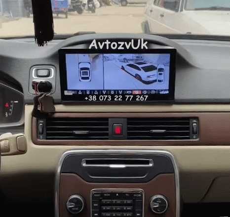 Магнитола S40 S50 S80 Volvo V50 V70 C30 C70 XC70 CarPlay Android 15