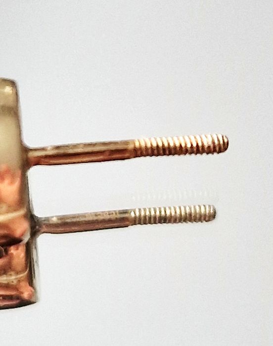 Золоті сережки опал Sova