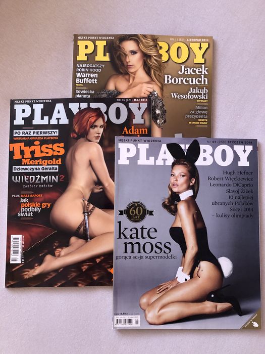 Playboy Polska maj i listopad 2011, styczen 2014