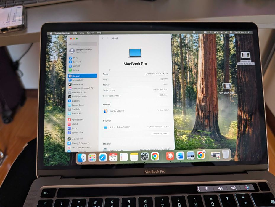 Macbook Pro M1 13 polegadas + Apple Magic Mouse