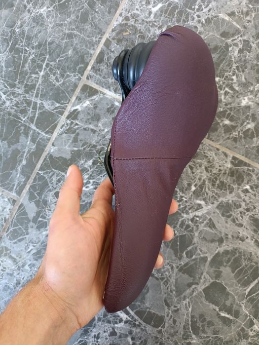 Шкіряне велосипедне сідло Selle royal Italy, шкіряне/