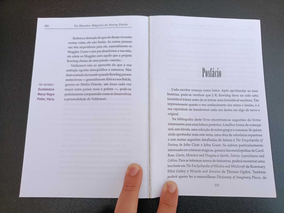 Livro "Os Mundos Mágicos de Harry Potter", David Colbert