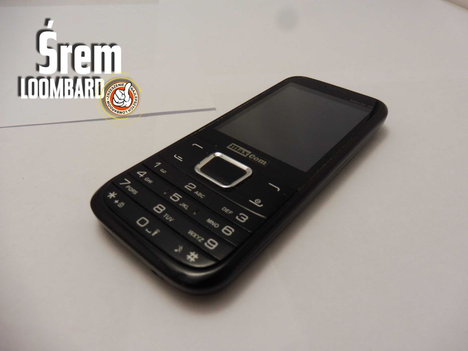 Telefon MaxCom MM724 / Komplet / Stan DB!