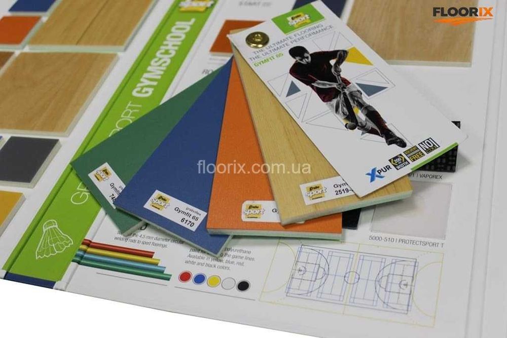 Продаємо лінолеум: комерційний, напівкомерційний, спортивний