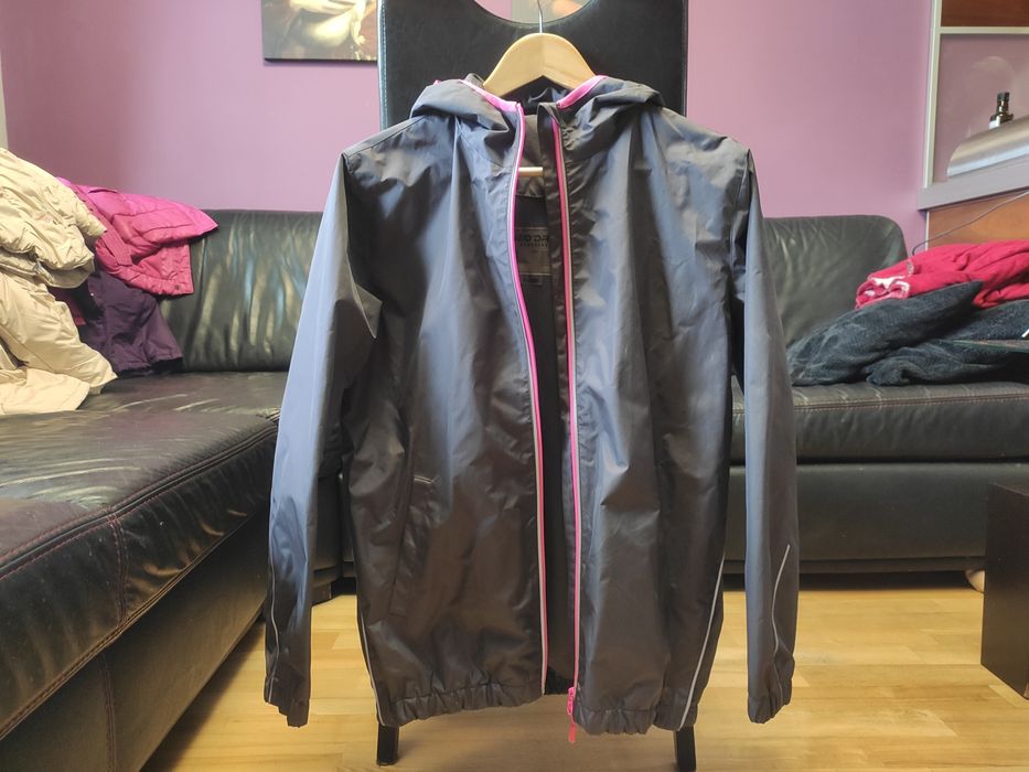 Dziewczęca kurtka przeciwdeszczowa 4F 164 Neodry3000 z membraną