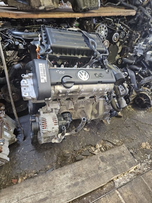Двигун VW POLO 1.4 i 70тыс проб SKODA AUDI CGG  BUD GOLF 5